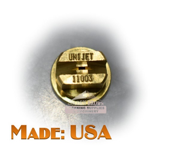 Brass Tee Jet Carpet Cleaning Wand Spray Valve Nozzle T Jet 11003 11003